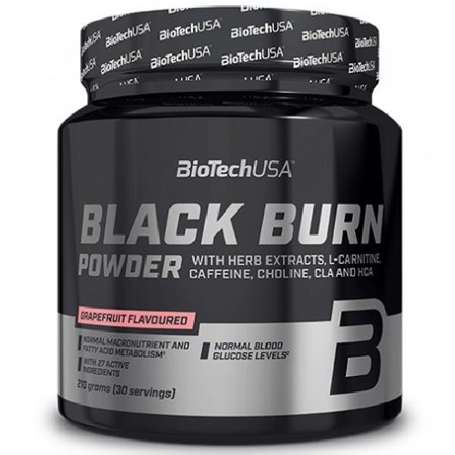BioTech USA Black Burn Powder, 210 Grams